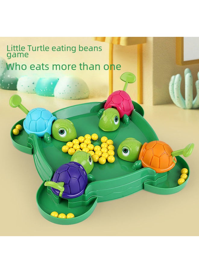 Generic - Toy/card Table Games - Chess Checkers More - Traditional Board Games For Family Fun-Color:Turtle Eats Beans -108 Beans - Image 1