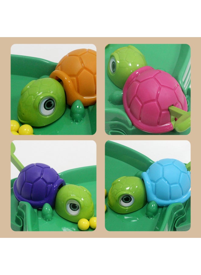 Generic - Toy/card Table Games - Chess Checkers More - Traditional Board Games For Family Fun-Color:Turtle Eats Beans -108 Beans - Image 1