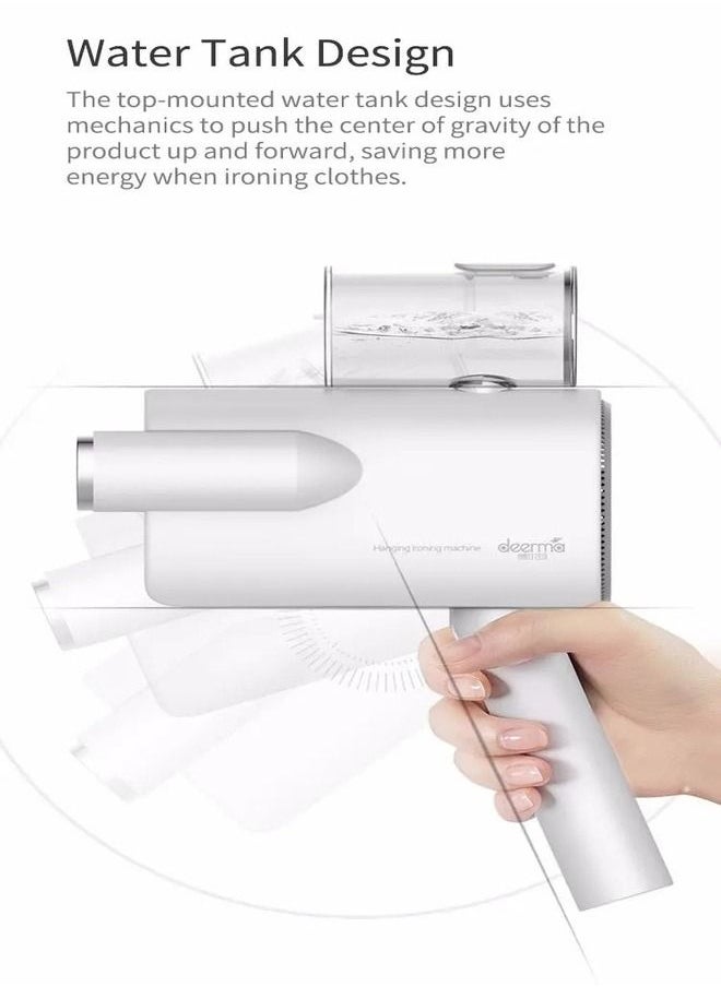 Generic - Deerma DEM-HS006 Handheld Garment Steamer 220V Household Foldable Electric Mini Travel Portable Steam Ironing Clothes Wrinkle Sterilization machine - Image 1