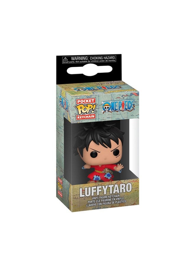 Funko POP! Keychain: One Piece - Monkey D. Luffy in Kimono Novelty Keyring - Luffytaro - Collectable Mini Figure - Stocking Filler - Gift Idea - Official Merchandise - Anime Fans - Backpack Decor - Image 2