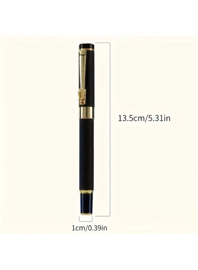 3Pcs Metal Fountain Pen Set With 0.38mm 0.5mm 1.0mm Nibs For Calligraphy Artwork And Daily Writing Elegant Gift Box - Image 3