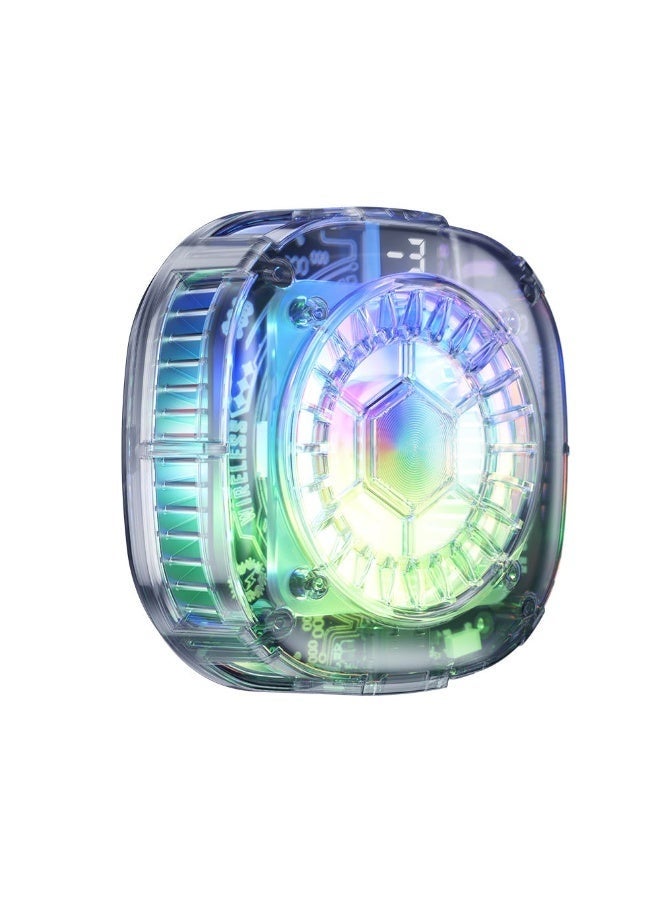 Magnetic Mobile Phone Cooler, iPad Mobile Phone Cooling Fan with Semiconductor Cooling Chip, Universal Mobile Phone Radiator Suitable for Tiktok Live Broadcast, Outdoor Vlog, Mobile Games - Image 2