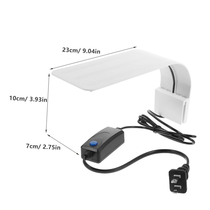 Aquatic Plant Growth LED Clip Light For Fish Tank Waterproof Easy Install US Plug - Image 4