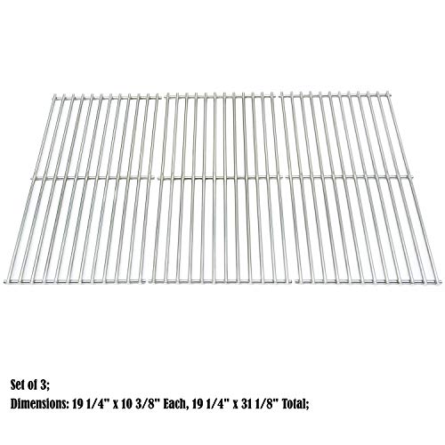 Direct store Parts DS115 Solid Stainless Steel Cooking grids Replacement Brinkmann,Charmglow,Costco, Jenn Air ,Members - Image 1