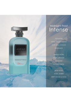 Anfar Anfar London - Midnigth frost Intense for Men - 3.4 oz Extrait De Parfum Spray  - Image 3