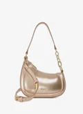 Dune London GOLD REPT PRINT LEATHER