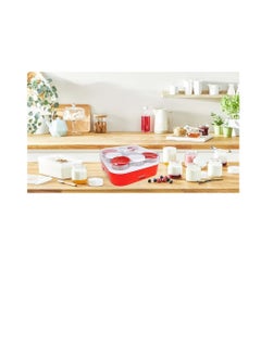 Zahran Yogurt Maker, 8 Jars, 25.0 W YG6003EG Red / White  - Image 4