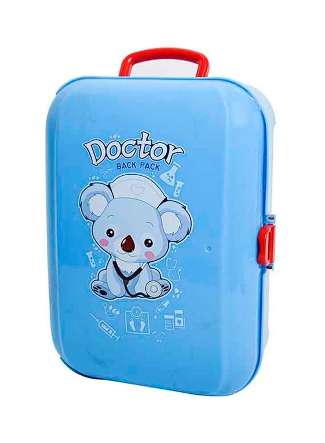 مجموعة ألعاب أدوات الطبيب للعب التظاهري للأطفال مكونة من 17 قطعة 16X23X8سم - Image 1