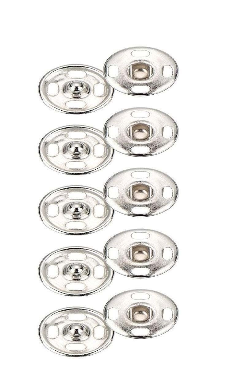 Jodhana Titch Button Size No 1 80 Button Metal Buttons Tailoring Material for Clothing Bags and Accessories Home Decor etc  - Image 2