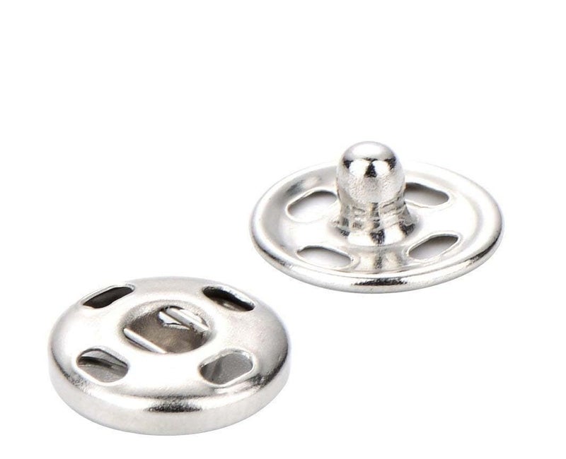 Jodhana Titch Button Size No 1 80 Button Metal Buttons Tailoring Material for Clothing Bags and Accessories Home Decor etc  - Image 3
