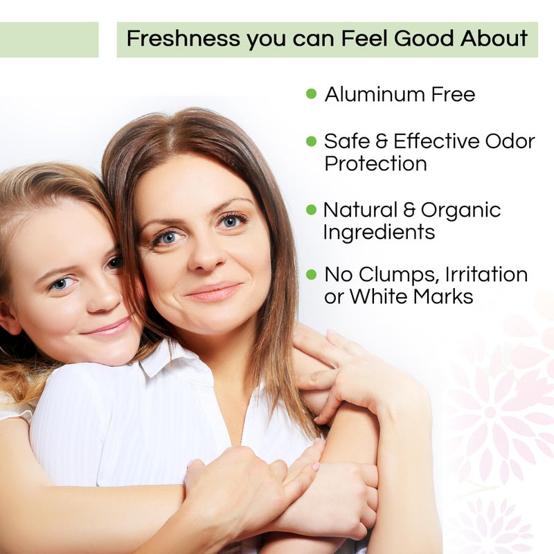 Good for You Girls Aluminum-Free, Natural & Vegan Deodorant for Kids, Preteens, Teens, Safe & Effective Odor Protection, Clear Roll-On, Natural Fragrance | Fresh Honeydew, 3 oz (Pack of 2) - Image 5