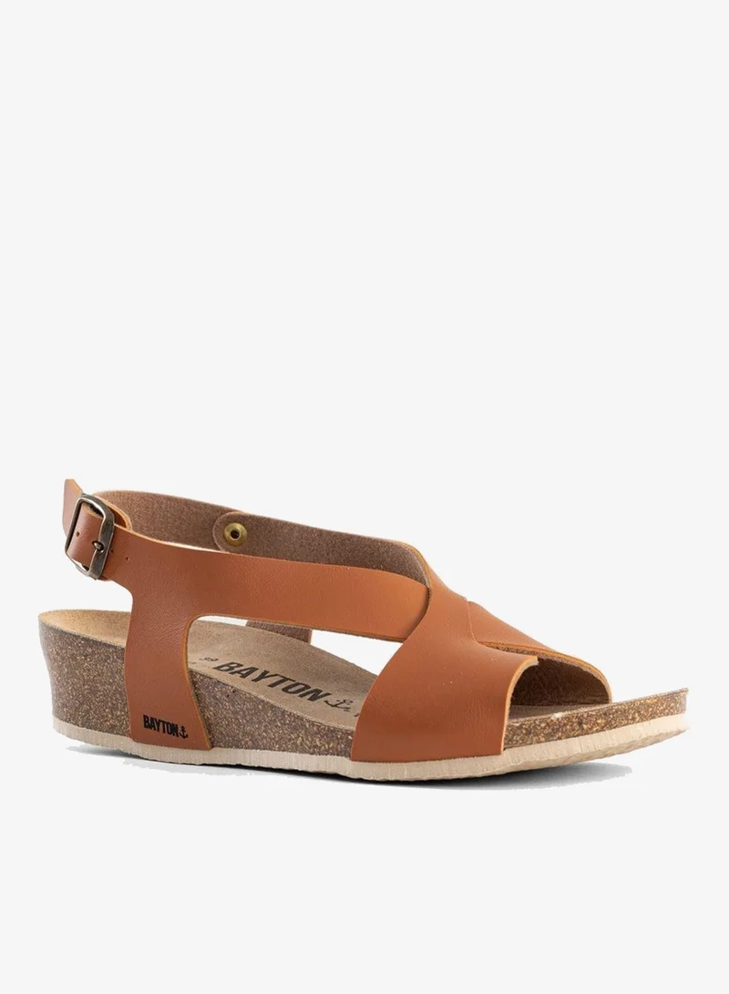 BAYTON Salamanque Multi Strap Wedge Sandals