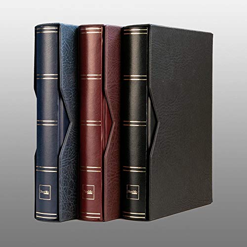 Prophila Collection Prophila stockbook 60 White Divided Sides Padded with slipcase Green - Image 4