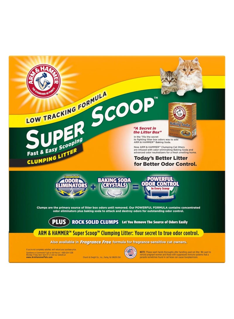آرم آند هامر رمل فضلات القطط سوبر سكوب المعطر، رائحة منعشة، 6.35 كجم - Image 2