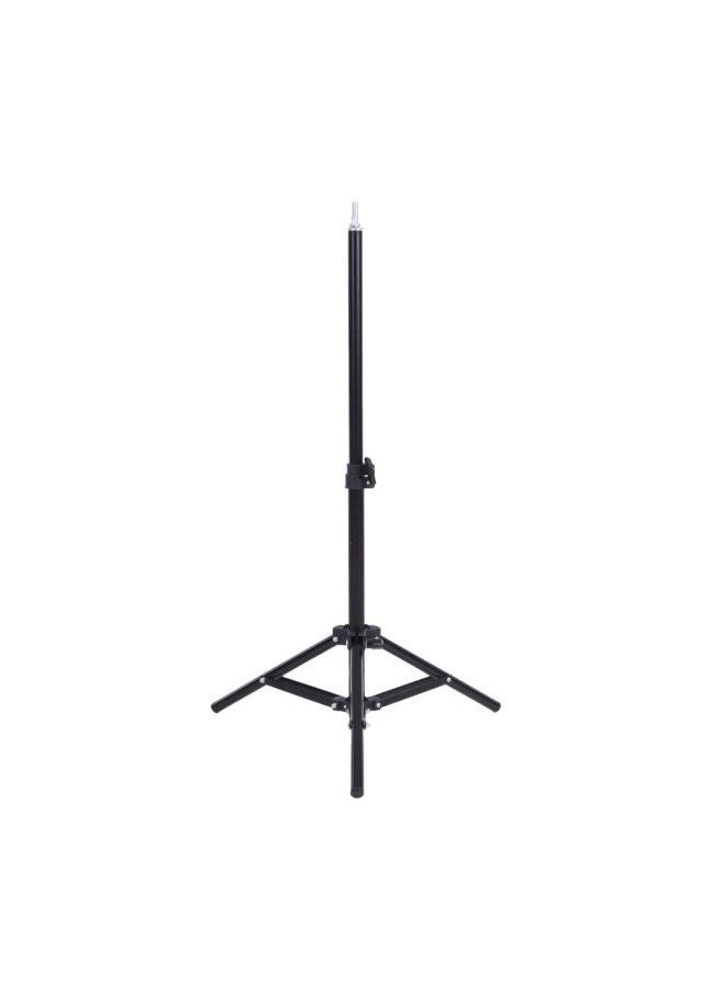 Generic - Photography Studio Stand Kit For PVC Background Black/Silver - Image 1