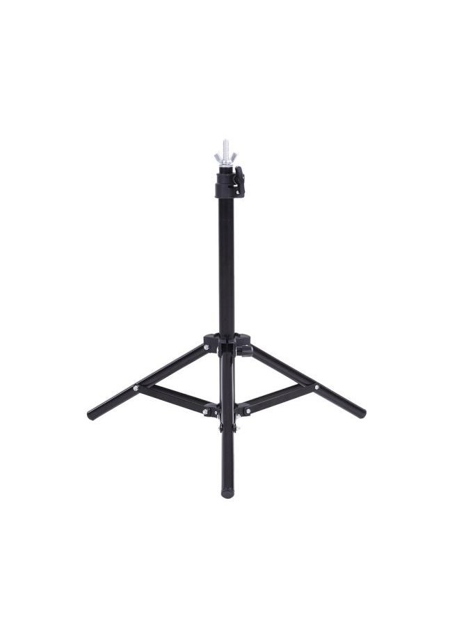 Generic - Photography Studio Stand Kit For PVC Background Black/Silver - Image 1