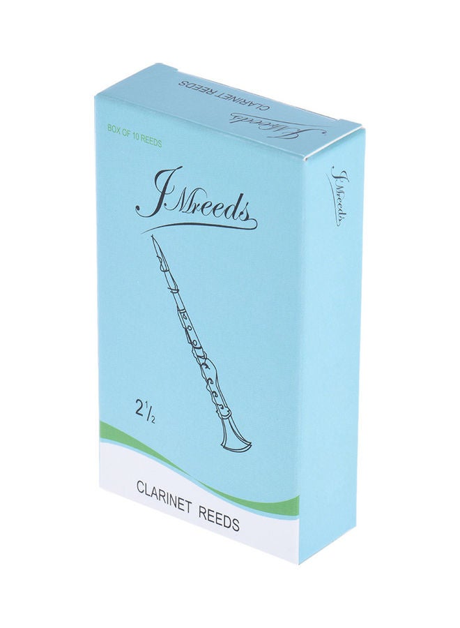 Bb Clarinet Traditional Bamboo Reeds Strength 2.5, Box of 10 - Image 3