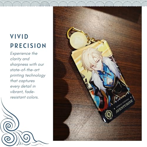 GOLEHS Honkai Star Rail Character Acrylic Keychain - 3.54" x 1.85" Waterproof and Scratch-Resistant Design - Image 3