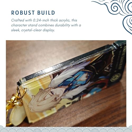 GOLEHS Honkai Star Rail Character Acrylic Keychain - 3.54" x 1.85" Waterproof and Scratch-Resistant Design - Image 4