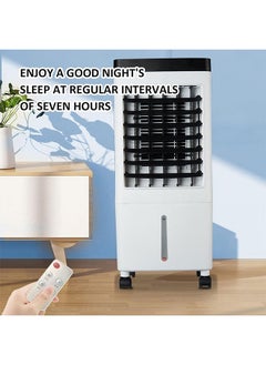 Beauenty Evaporative Air Cooler, TDOO Cooling Fan with 3 Modes & 3 Speeds, Windowless Air Conditioner with 12-H Timer Remote Control  - Image 5