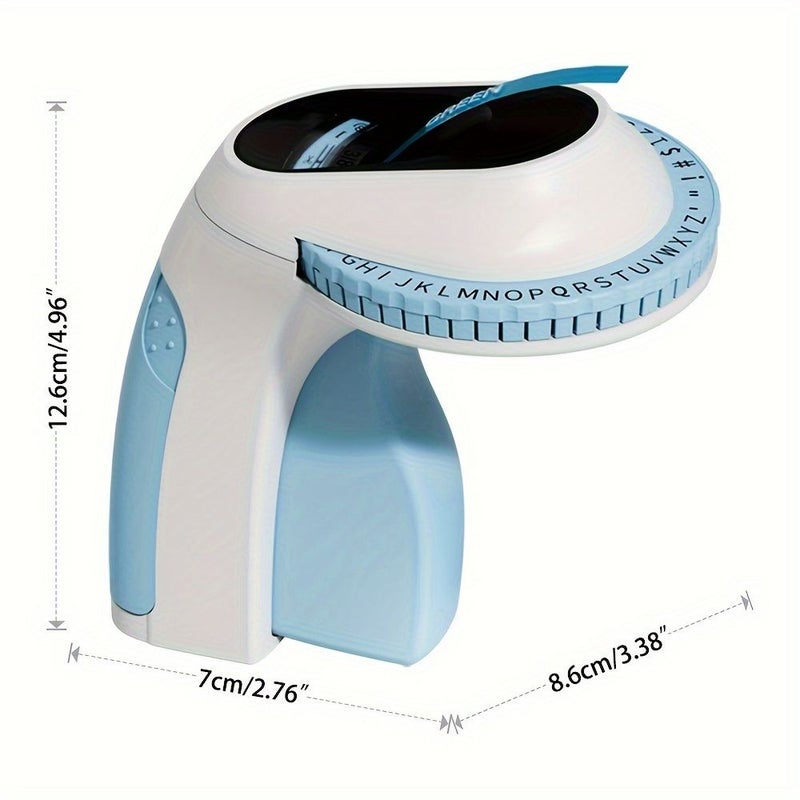 Phomemo E975 Pink Embossing Label Maker Manual 3D Vintage Handheld Embosser Label Printer with 3 Tapes Portable Labeler for Home School Kitchen Office - Image 2
