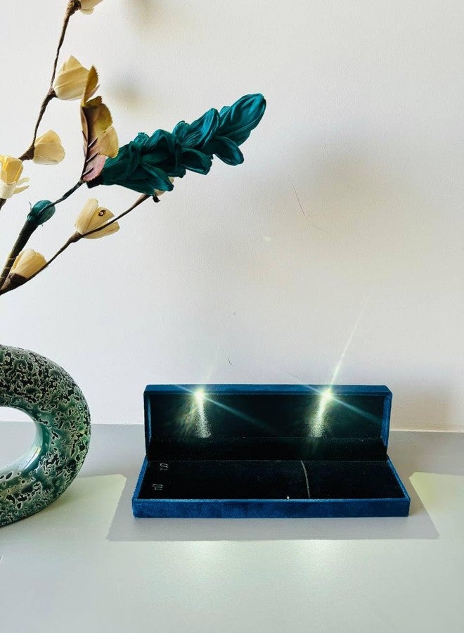 DSS Velvet Flocked Jewelry Gift Box - Chain Box - Image 1