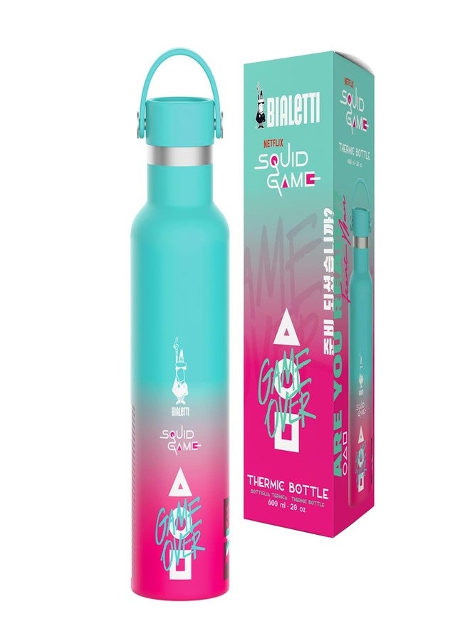 Bialetti Squid Game© Thermos Flask, 600 ml, Stainless Steel, Double-Walled - Image 1