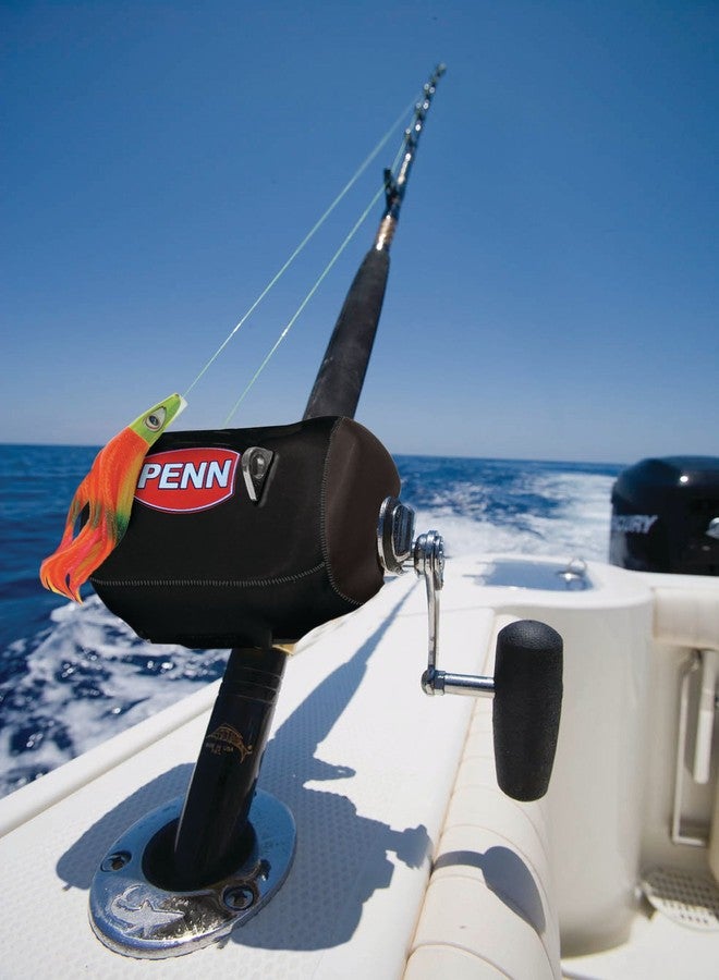 PENN® Neoprene Conventional Reel Covers, Black, Large - Image 2
