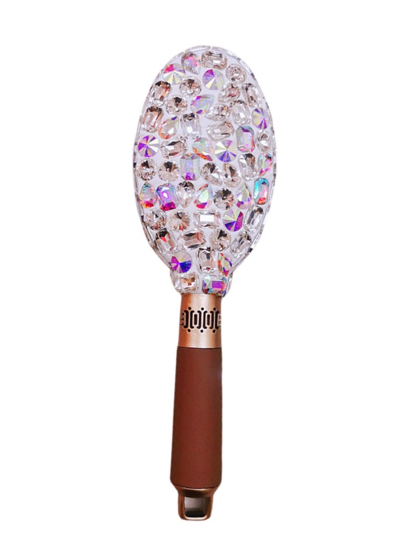 Colorful diamond luxury air cushion comb, holiday birthday gift - Image 1