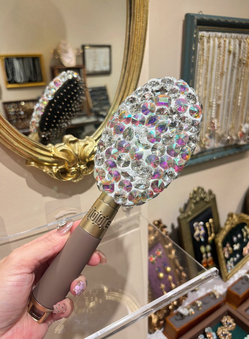 Colorful diamond luxury air cushion comb, holiday birthday gift - Image 4