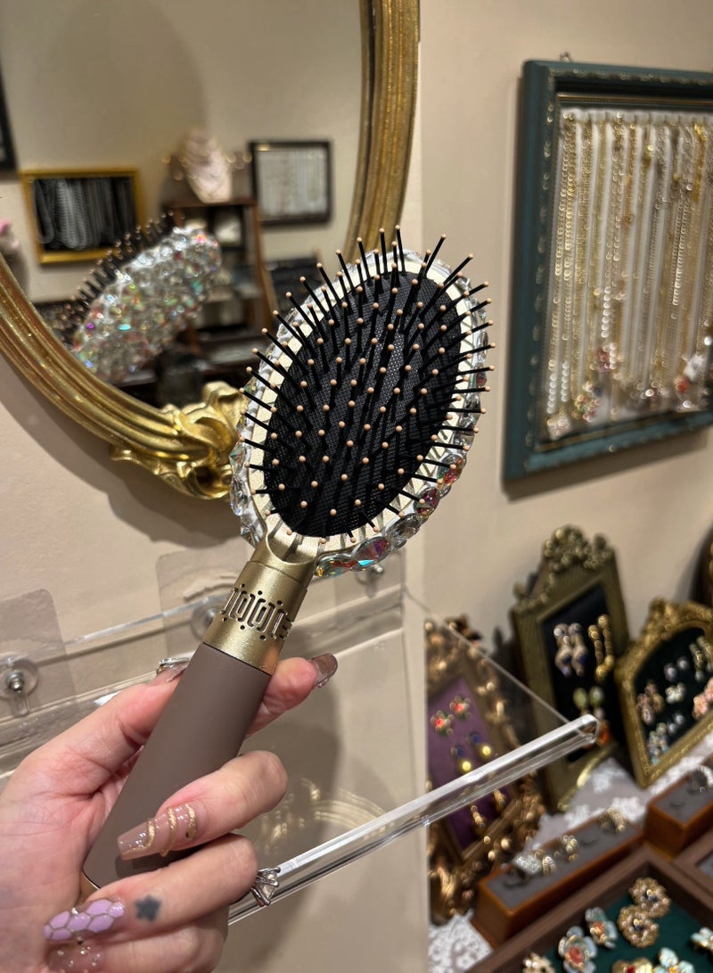 Colorful diamond luxury air cushion comb, holiday birthday gift - Image 5