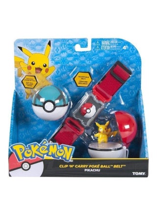 Pokemon Clip, Carry Poke Ball Adjustable Belt With Pikachu Figure And Grass Type Nest 10*10*10cm - pzsku/Z504E65860611434CA389Z/45/_/1668673170/e9cca1c8-20cd-4199-b2b3-824558d80c92
