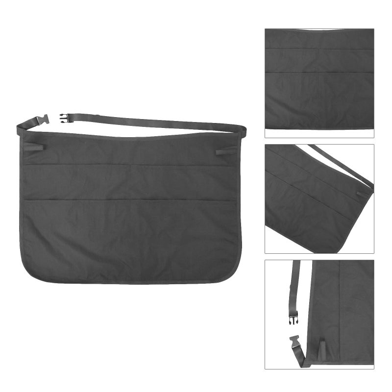 Hair Salon Apron, Multiple Pockets for Scissors and Brushes, Comfortable Fit for Stylists - Image 4