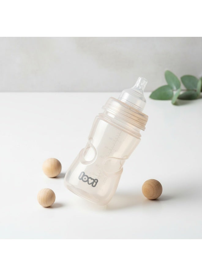 لوفي ببرونة لوفي تريندز 250 مل | خالية من مادة BPA | مضادة للمغص | آمنة للرضاعة الطبيعية | من عمر 3 أشهر فما فوق | لون بيج - Image 5