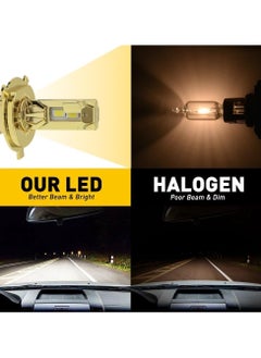 Toby's Toby's U9-H4 Double Beam 200W/Pair Power Original Tested LED Headlight Assembly 20000 Lumens Bright Color With coolingTemperature 6500K  - Image 2