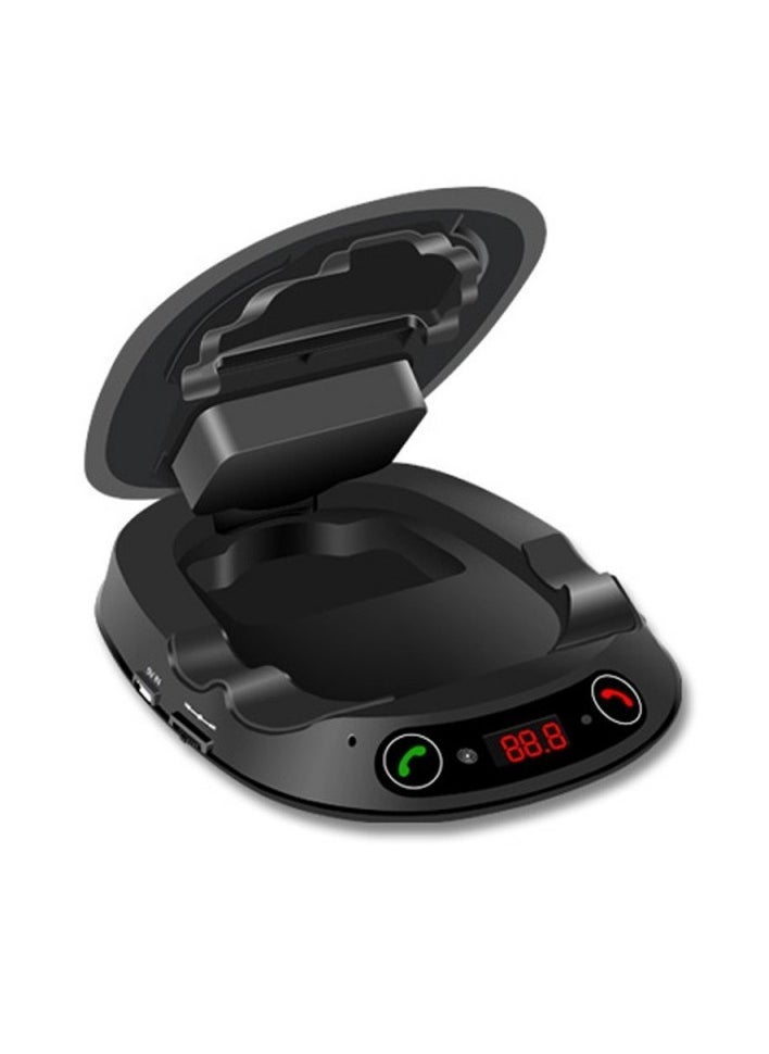 Bluetooth Hands-free FM Transmitter with Phone Holder, MP3 Player with USB Micro SD Connector - pzsku/Z504E82AD94A5D0E3819FZ/45/_/1705564462/2a30e304-0a41-4c67-872f-2ade9ac6b979