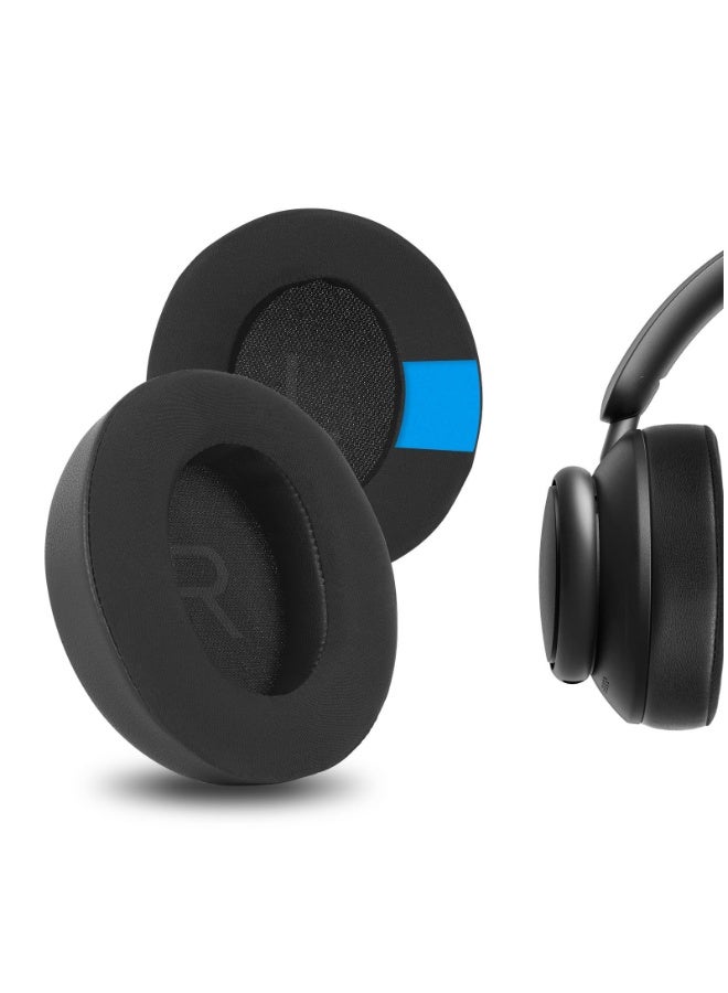 KISSUN Sport Cooling-Gel Replacement Ear Pads for Anker Soundcore Life Q45, Space Q45 Headphones, Ear Cushions, Repair Parts (Black) - Image 1