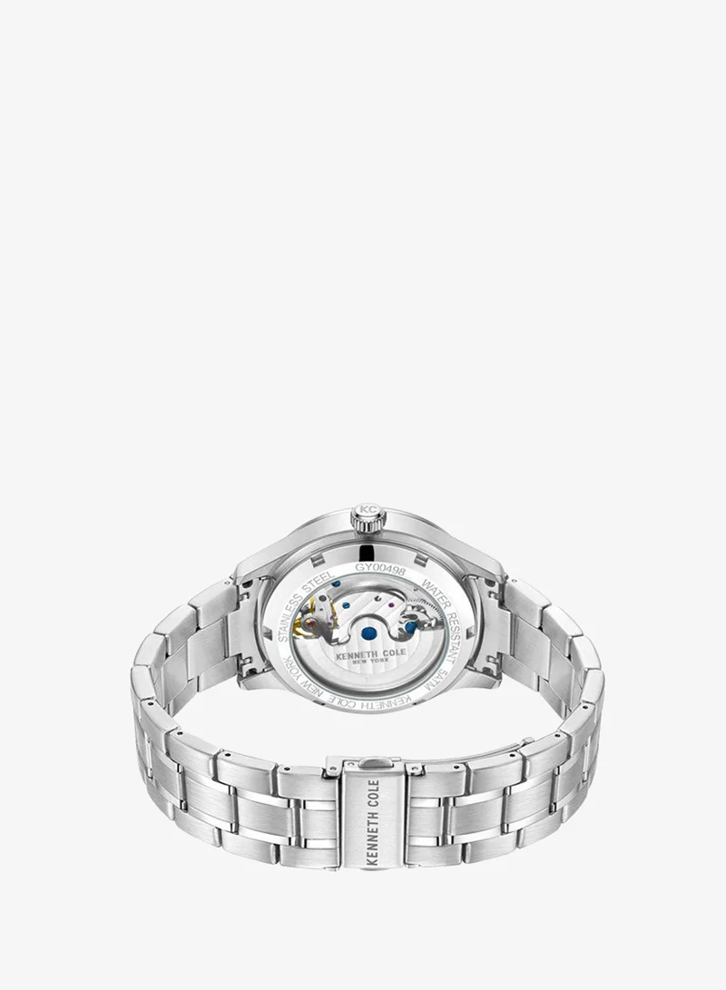 Kenneth Cole New York  Kenneth Cole New York 43.5mm Automatic Men's Watch with Green Dial & Stainless Steel Bracelet for Men | Best Price UAE