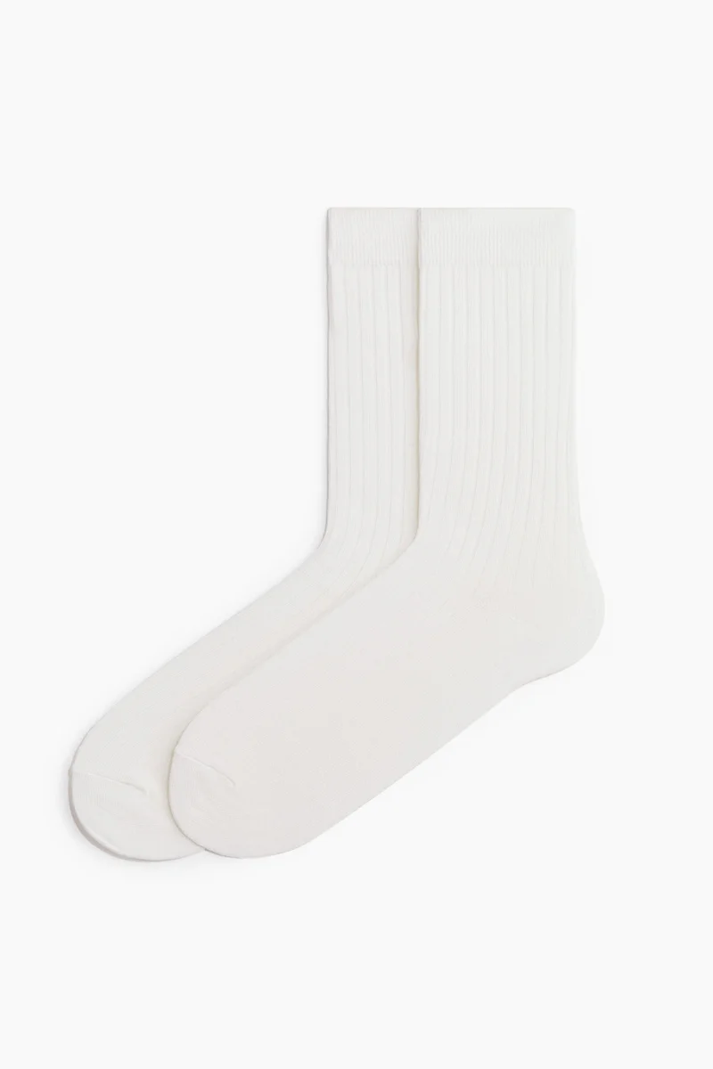 2-pack bamboo viscose-blend socks