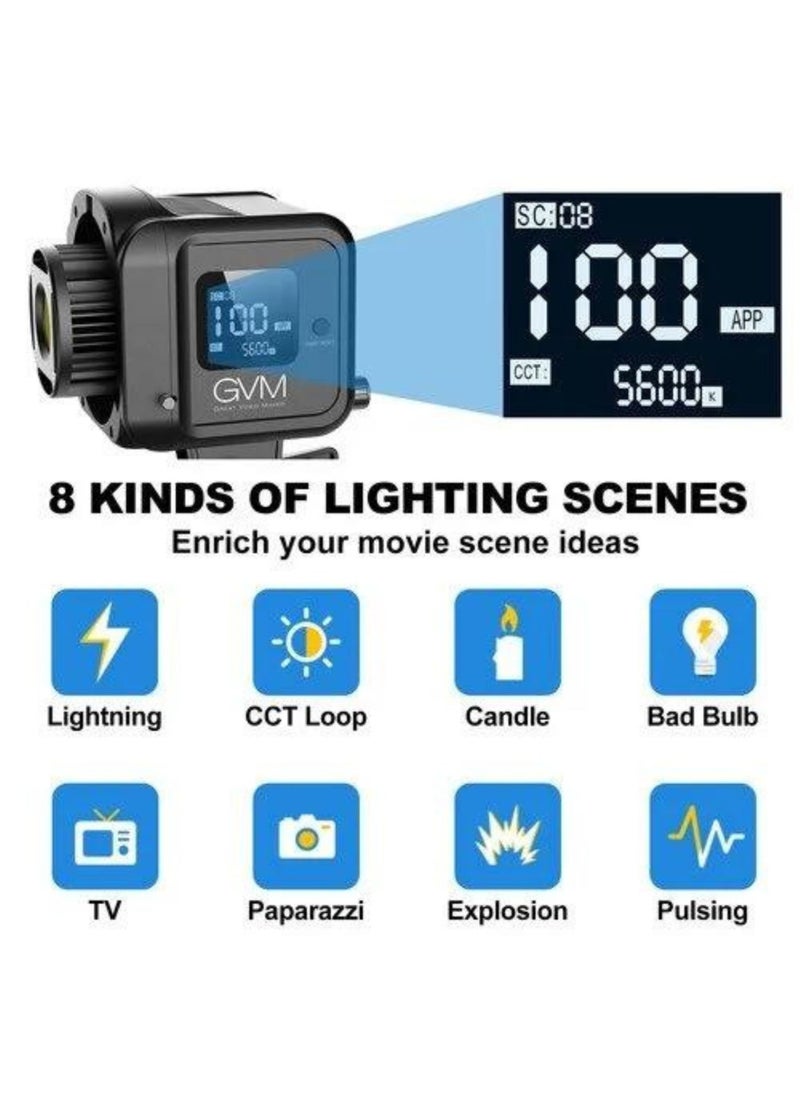 GVM Great Video Maker GVM SD80D Bi Color LED Monolight  - Image 2