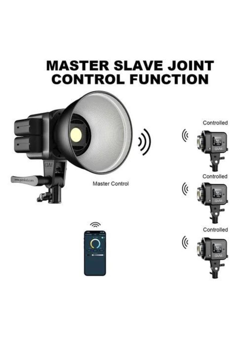 GVM Great Video Maker GVM SD80D Bi Color LED Monolight  - Image 4