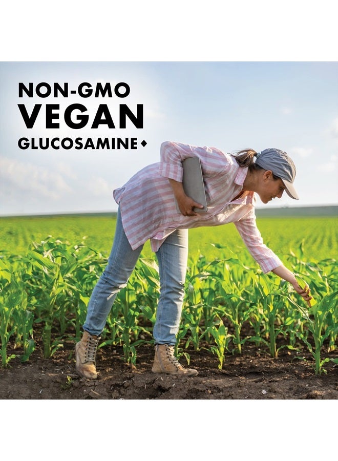 Bluebonnet BlueBonnet Vegetarian Glucosamine Plus MSM Supplement, 60 Count (743715011137)  - Image 3