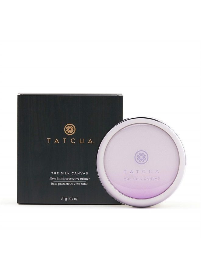 TATCHA تاتشا كانفاس الحرير | برايمر مثالي لمكياج مخملي يساعد المكياج على البقاء لفترة أطول ويجعل البشرة مثالية على الفور، 20 غرام | 0.7 أونصة - Image 1