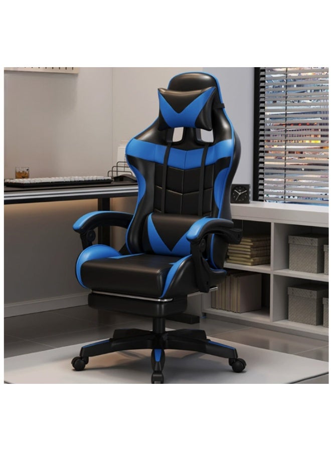 rayze Gaming Chair Adjustable Computer Chair Pc Office Pu Leather High Back Lumbar Support Comfortable Armrest Headrest - Image 1