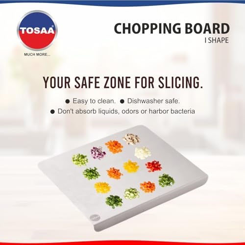 Tosaa (DP101B) Stainless Steel Chopping Board Vegetable,Fruit Cutting, Kneeding, Cake Prep, Heavy Duty Chopping-Board - 1.5MM - Image 4