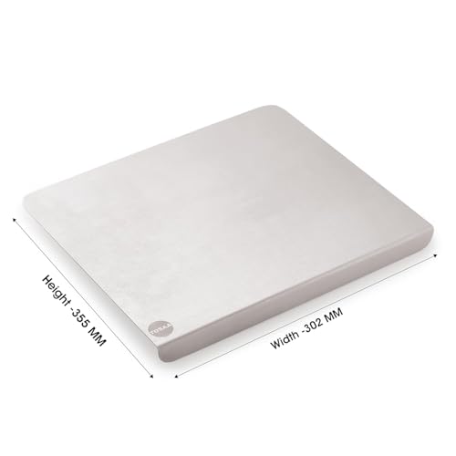 Tosaa (DP101B) Stainless Steel Chopping Board Vegetable,Fruit Cutting, Kneeding, Cake Prep, Heavy Duty Chopping-Board - 1.5MM - Image 2