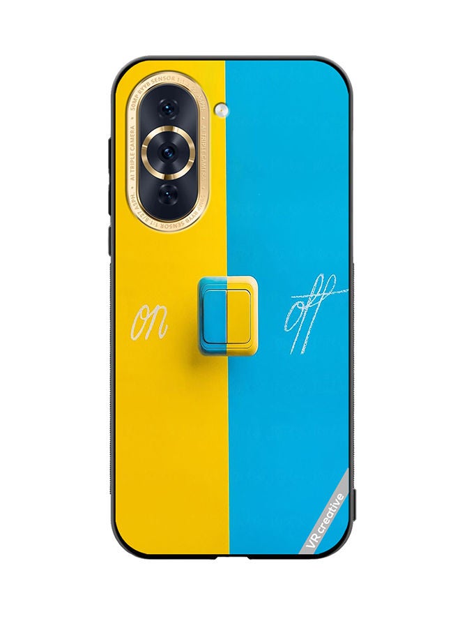 VR CREATIVE Protective Case Cover For Huawei Nova 10 On Off Design Multicolour - Image 1