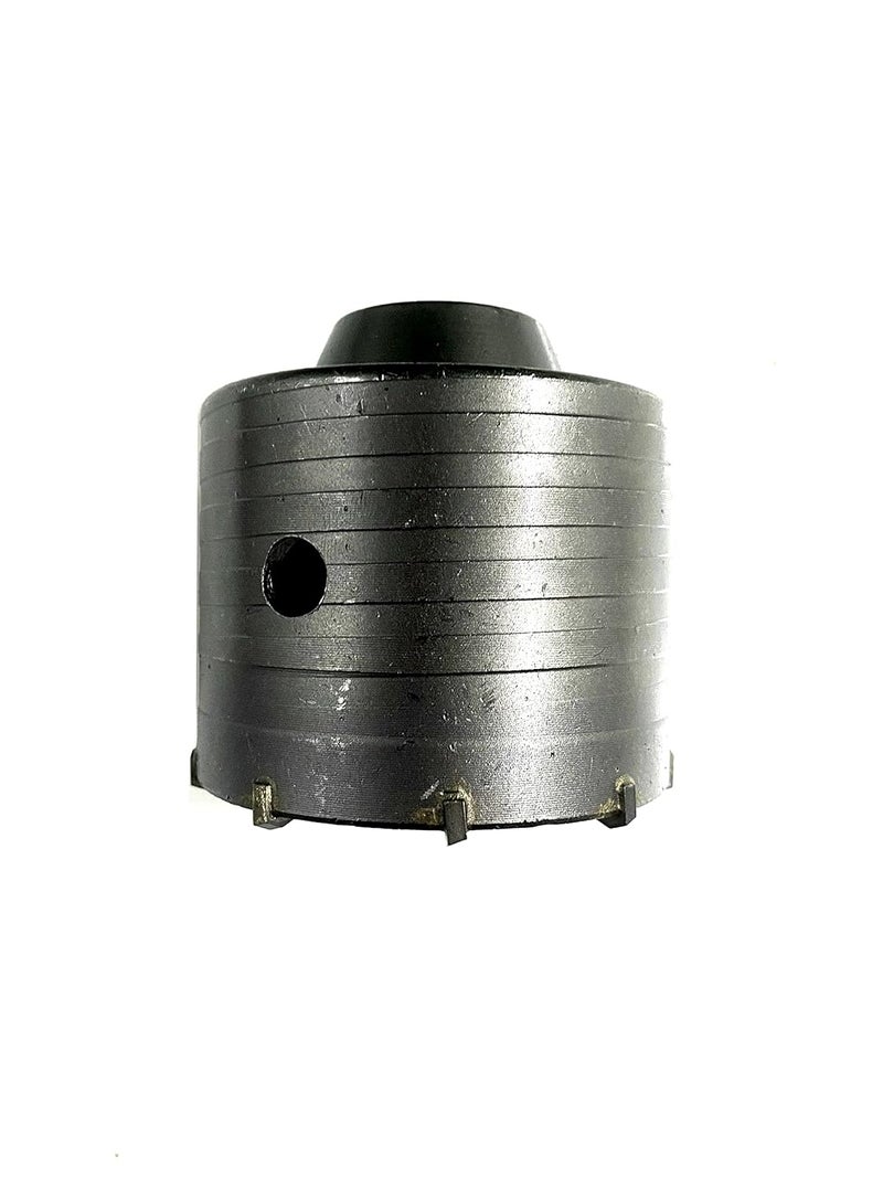 Jon Bhandari Tools Jon Bhandari Tools 75mm Concrete Hole Saw Set Wall Core Drill Bit Cutter Carbide Tipped with SDS plus extension bar for Brick Cement Stone Etc 75mm Concrete Hole Saw with 350mm SDS bar  - Image 5
