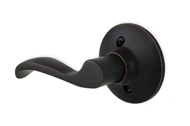 Defiant LYEX704B-L Naples Aged Bronze Left-Hand Dummy Door Lever - Image 5