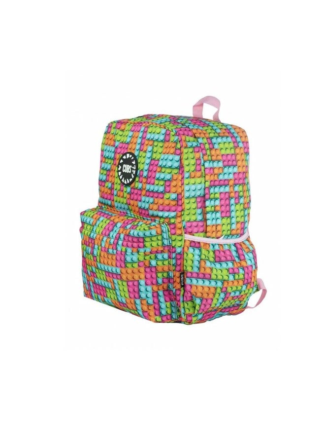 CUBS حقيبة ظهر للأطفال 28 لتر مقاومة للماء مزودة بسحاب مثالية للفتيات من 6-12 سنة متوافقة مع لابتوب 15 بوصة - Image 2